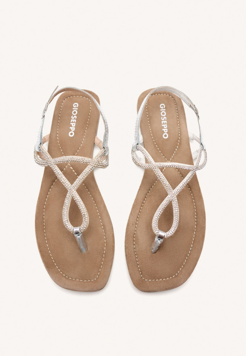 SANDALIAS PIEL PEDRERÍA KINGFIELD
