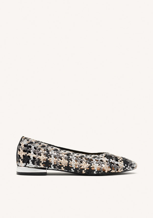 BALLERINES CUIR TRESSÉ WESTERLY