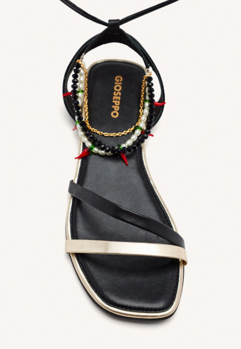 SANDALIAS PIEL ABALORIOS MILLIE