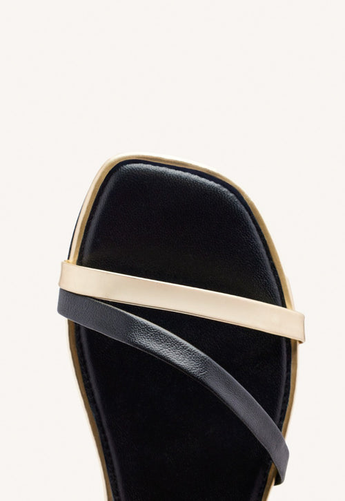 BEADED LEATHER SANDALS MILLIE