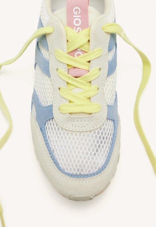 ZAPATILLAS CUÑA PIEL Y REJILLA EDDINGTON