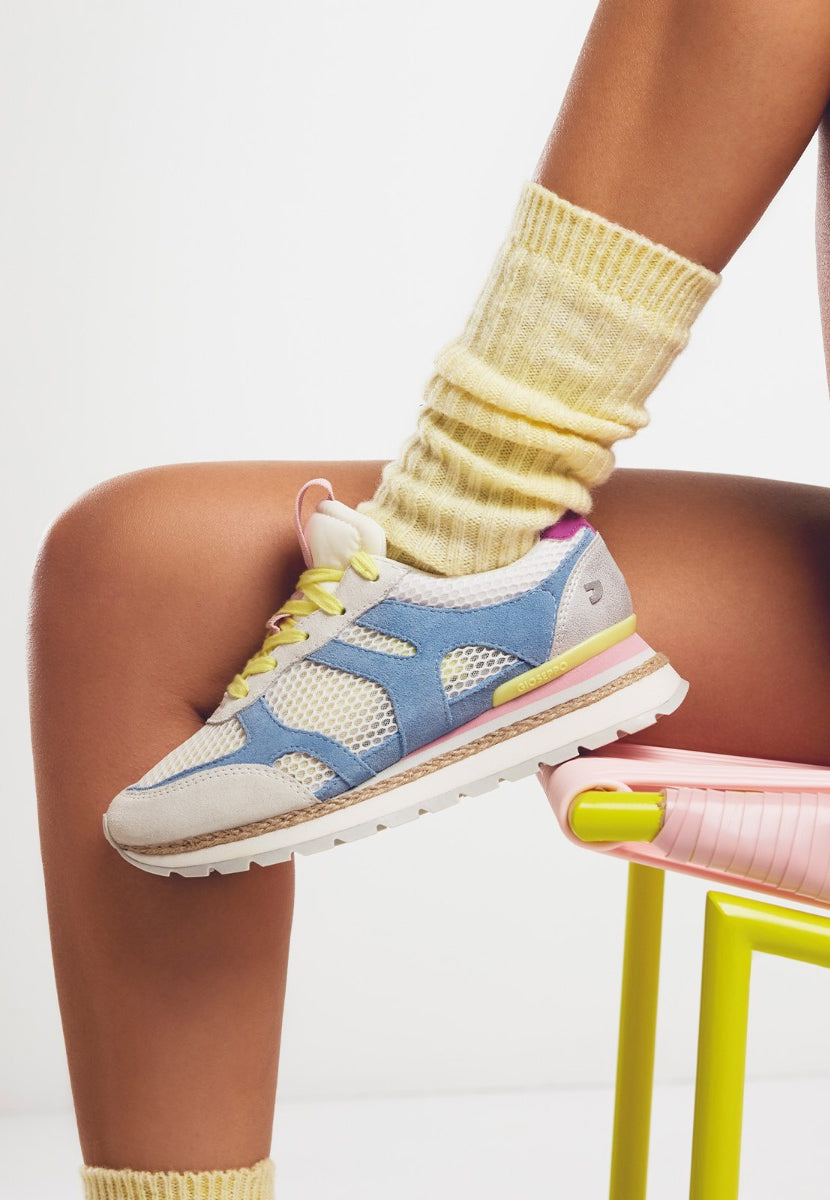 SNEAKERS CON ZEPPA PELLE E RETE EDDINGTON
