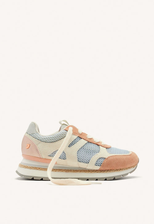 ZAPATILLAS CUÑA PIEL Y REJILLA EDDINGTON