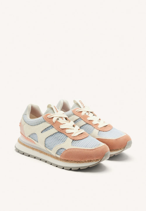 ZAPATILLAS CUÑA PIEL Y REJILLA EDDINGTON