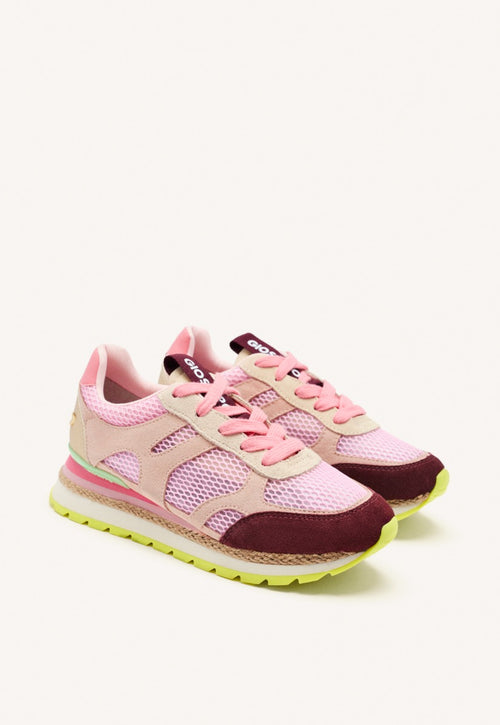 ZAPATILLAS CUÑA PIEL Y REJILLA EDDINGTON