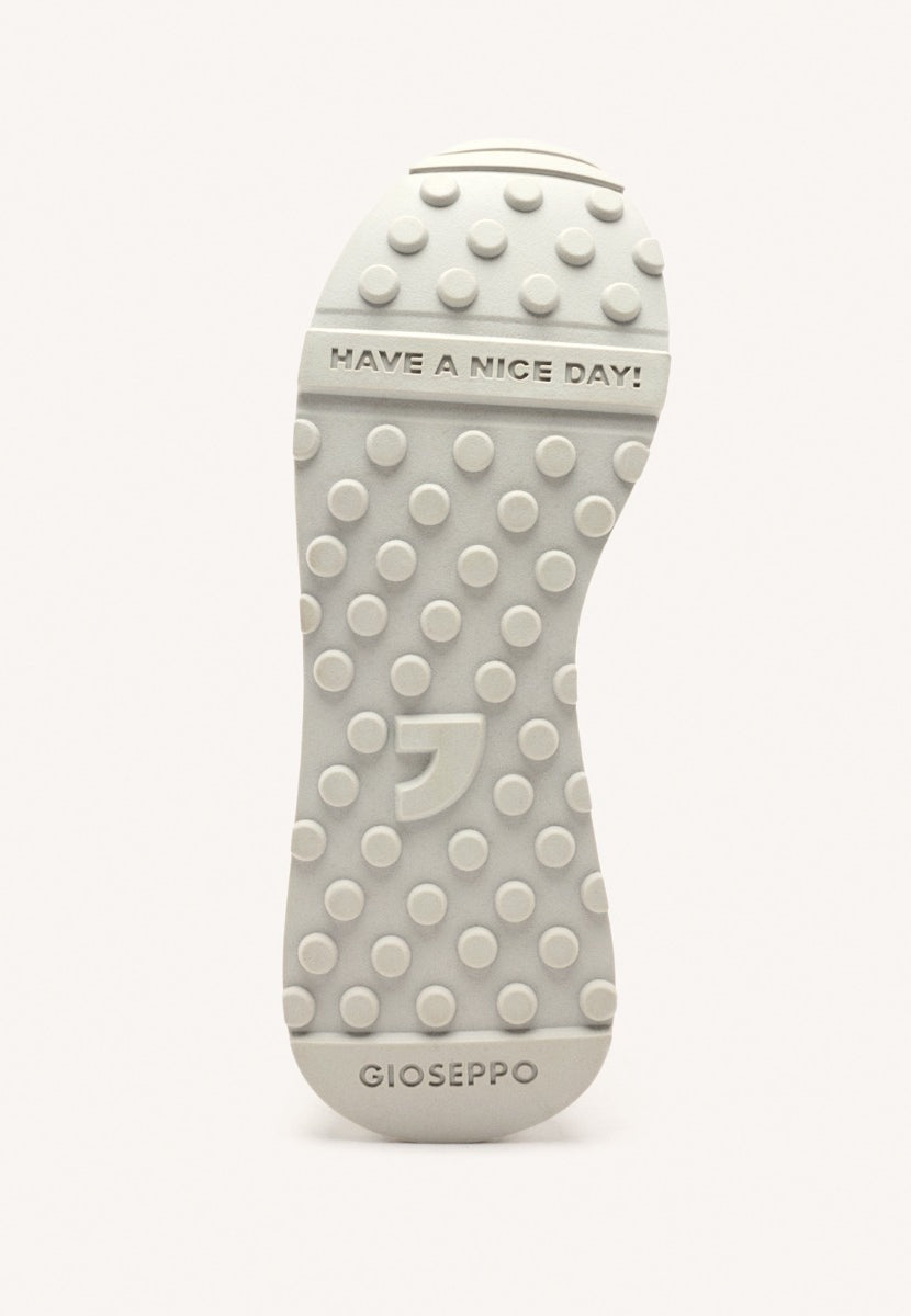 SNEAKERS CON ZEPPA IN LACCI DI PELLE MILLADORE