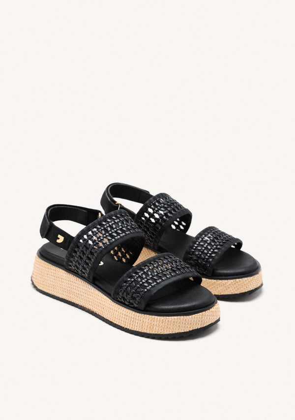SANDALIAS TRENZADO CUÑA CLOVERLAND