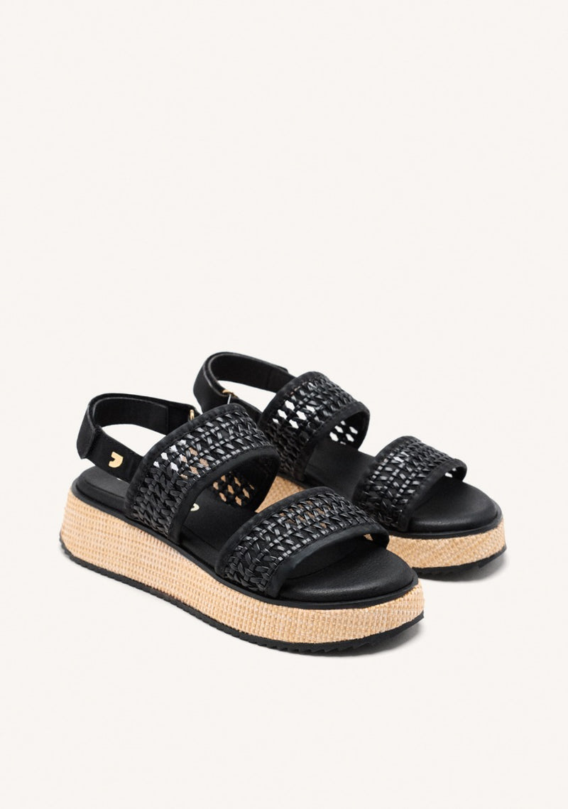 SANDALIAS TRENZADO CUÑA CLOVERLAND