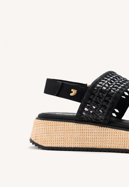 SANDALIAS TRENZADO CUÑA CLOVERLAND