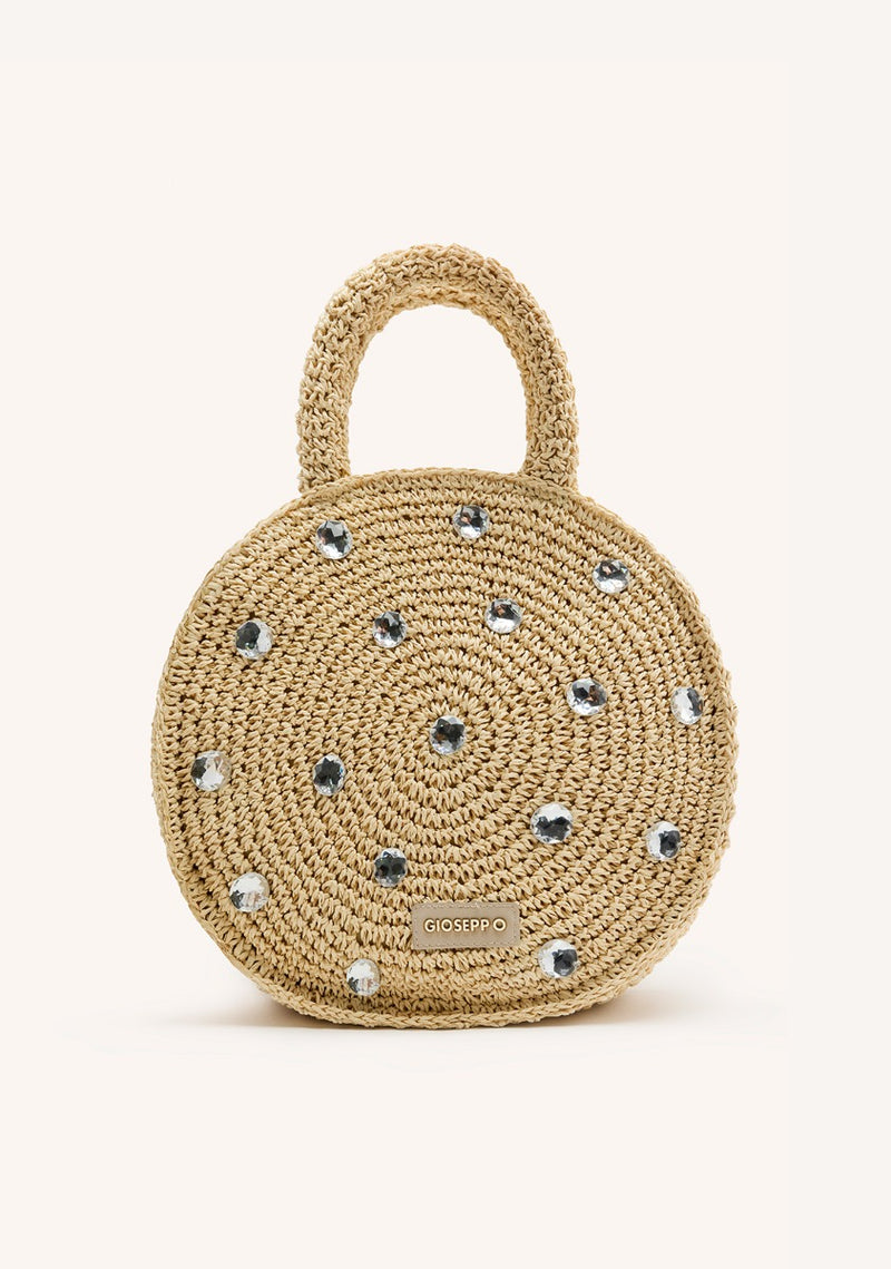SAC BANDOULIÈRE EN RAPHIA BIJOU MUSCODA