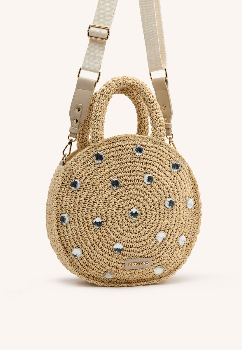 SAC BANDOULIÈRE EN RAPHIA BIJOU MUSCODA