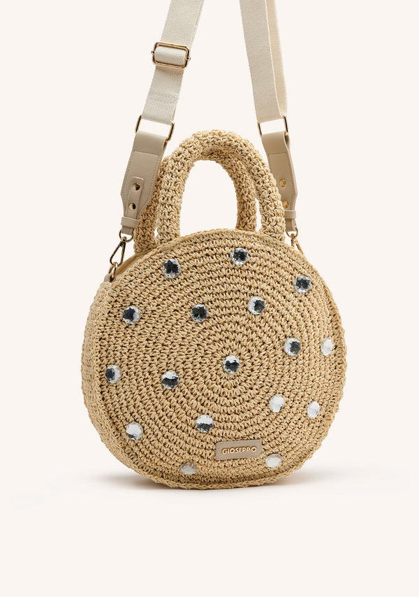 SAC BANDOULIÈRE EN RAPHIA BIJOU MUSCODA