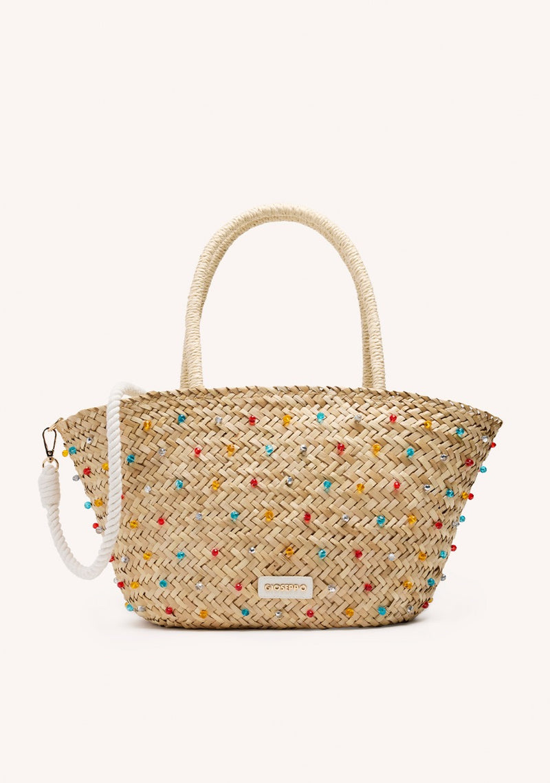 VEGETABLE STRAW BAG BEADS HOWLAND