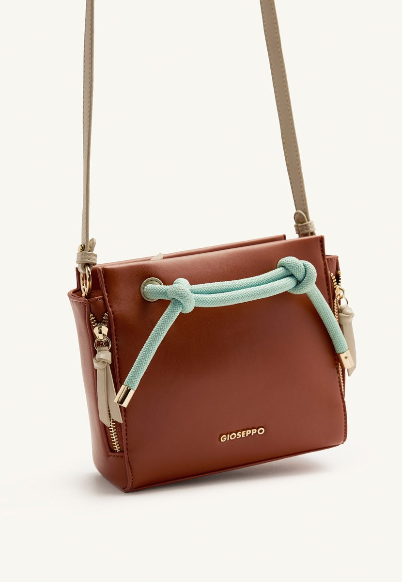 BOLSA TIRACOLO COM CORDÃO BURNHAM