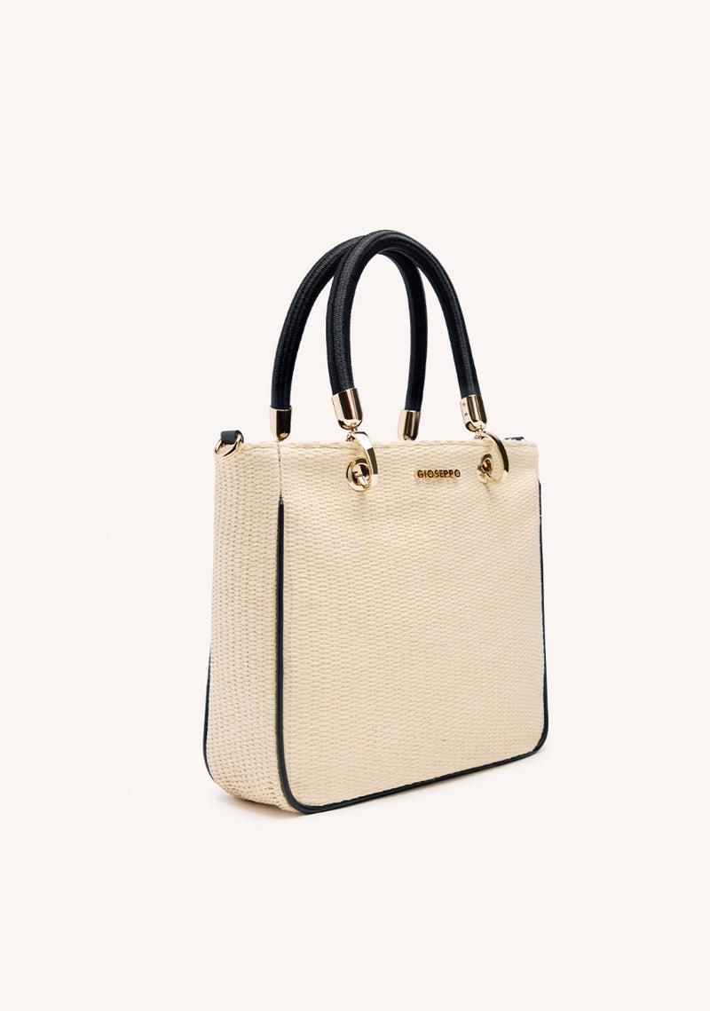RAFFIA TOTE BAG VEAZIE