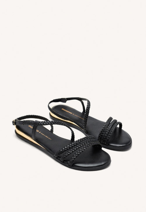 SANDALIAS PIEL TRENZADA BRENTWOOD