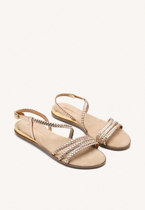 SANDALIAS PIEL TRENZADA BRENTWOOD