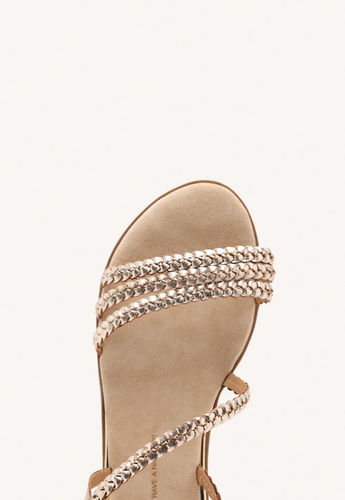 SANDALIAS PIEL TRENZADA BRENTWOOD