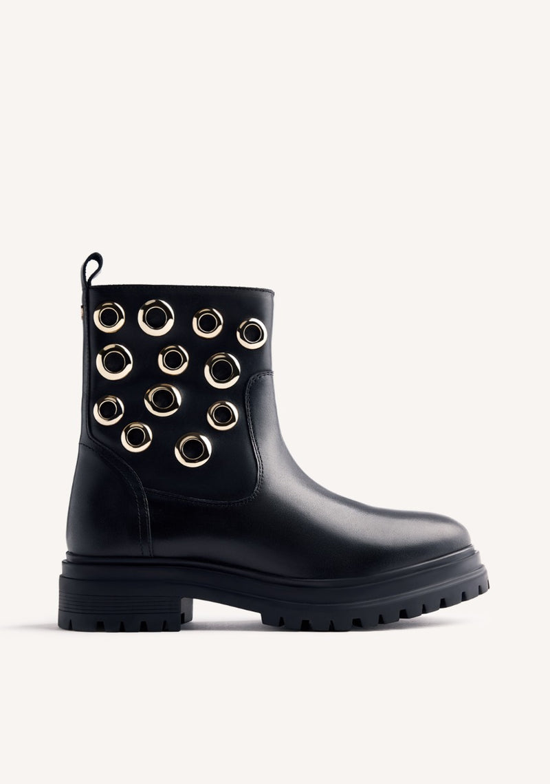 BOTINES PIEL OLLADOS ONAMIA