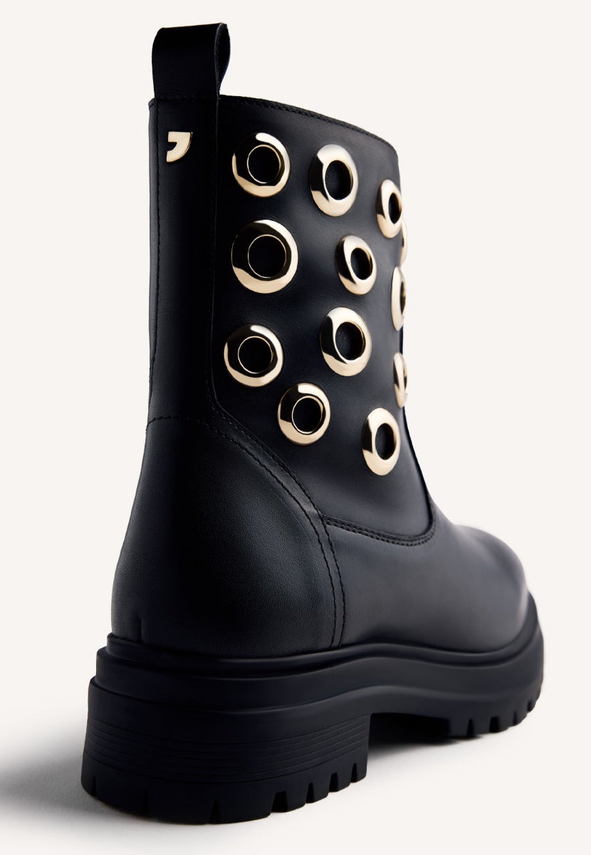 BOTINES PIEL OLLADOS ONAMIA