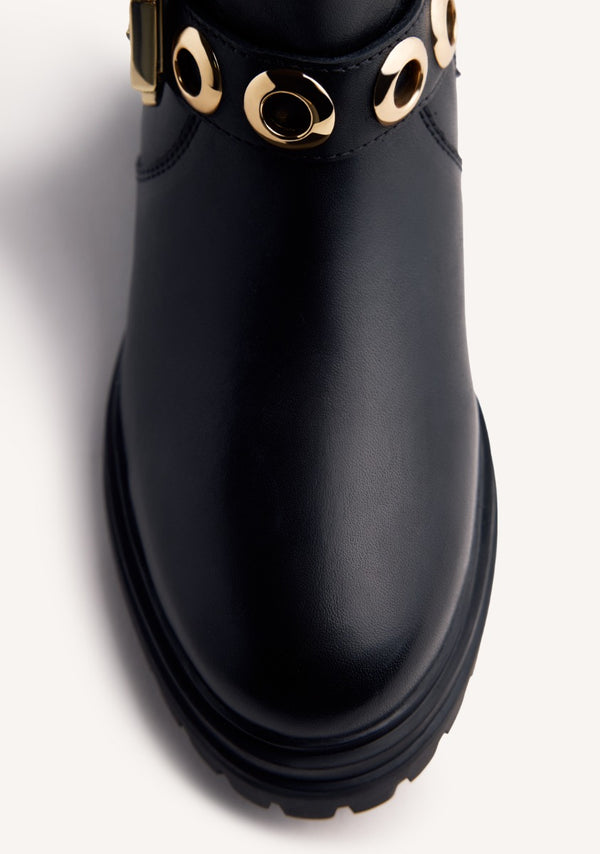 BOTAS BIKER PIEL OLLADOS BELLAIRE