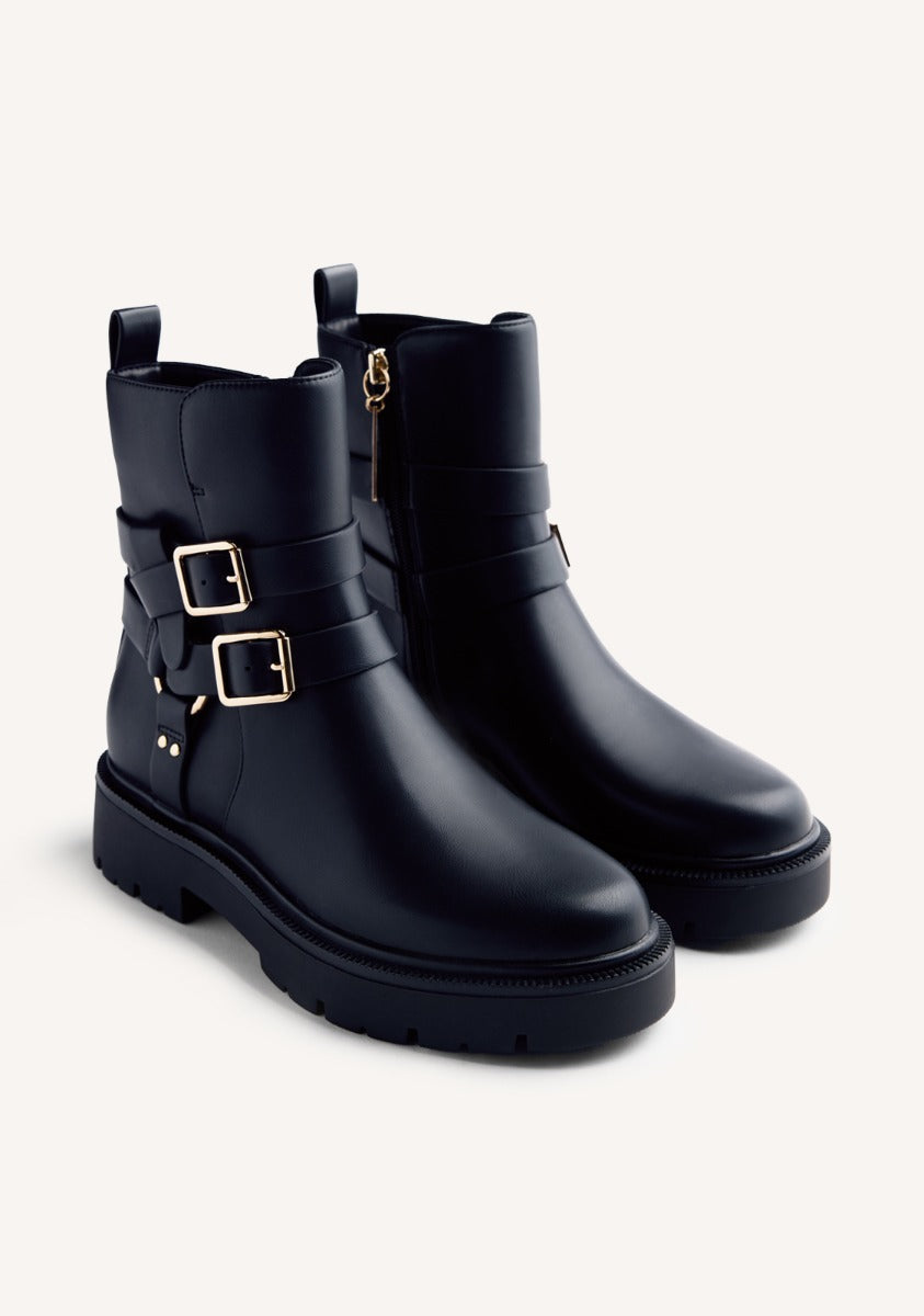 STIVALI BIKER PELLE MORENCI