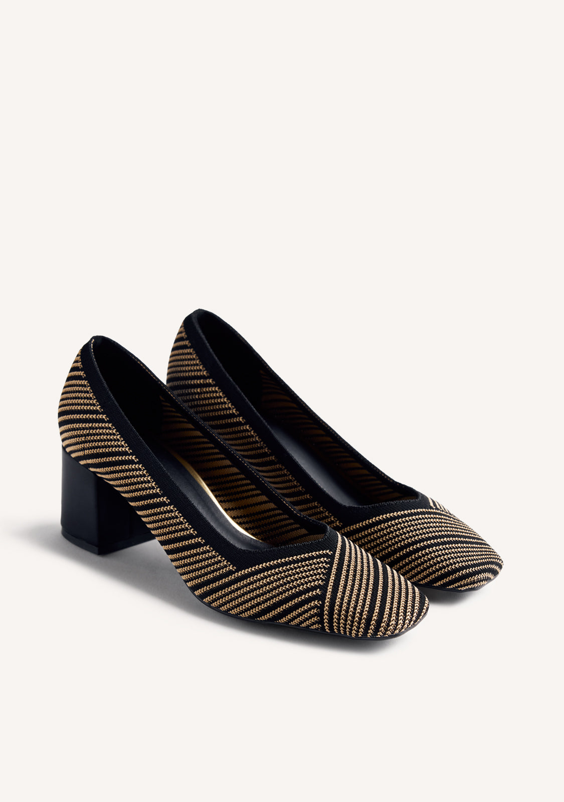 ZAPATOS TACÓN RAYAS BARAGA