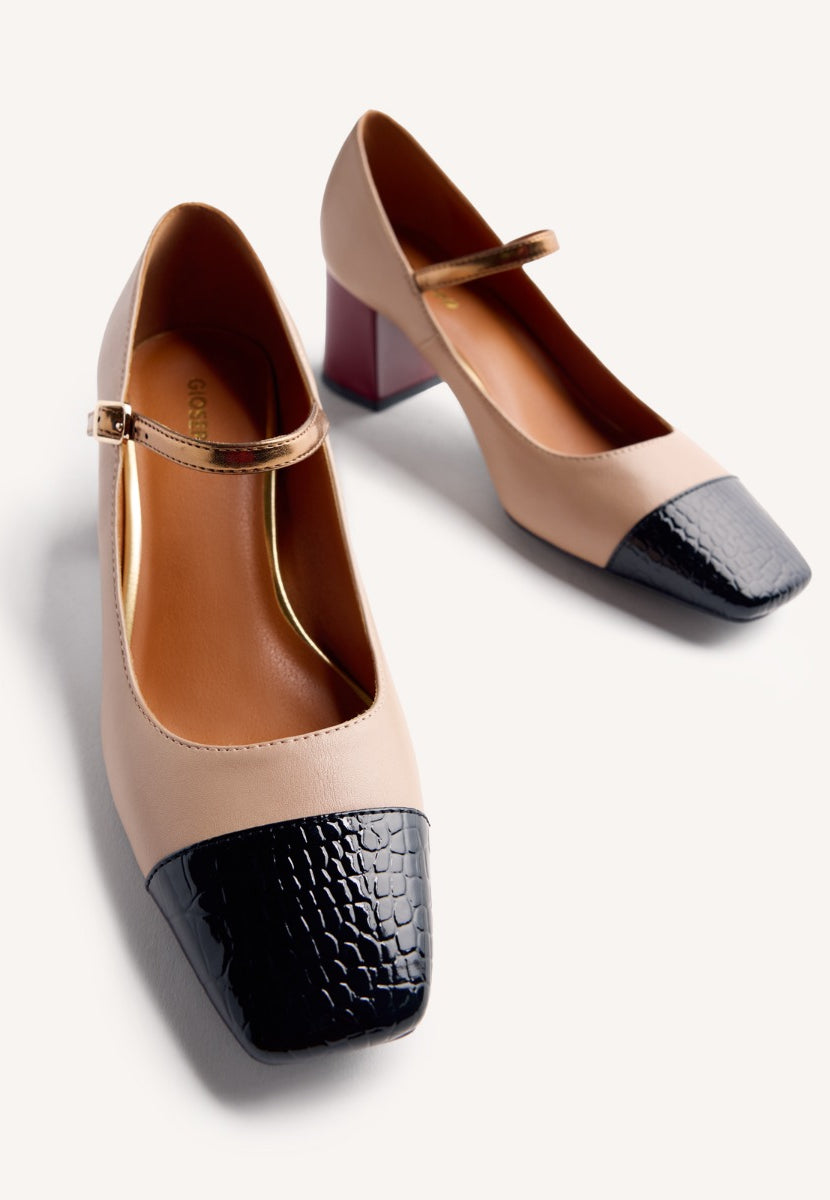 ZAPATOS MARY-JANE CONTRASTES OKLEE