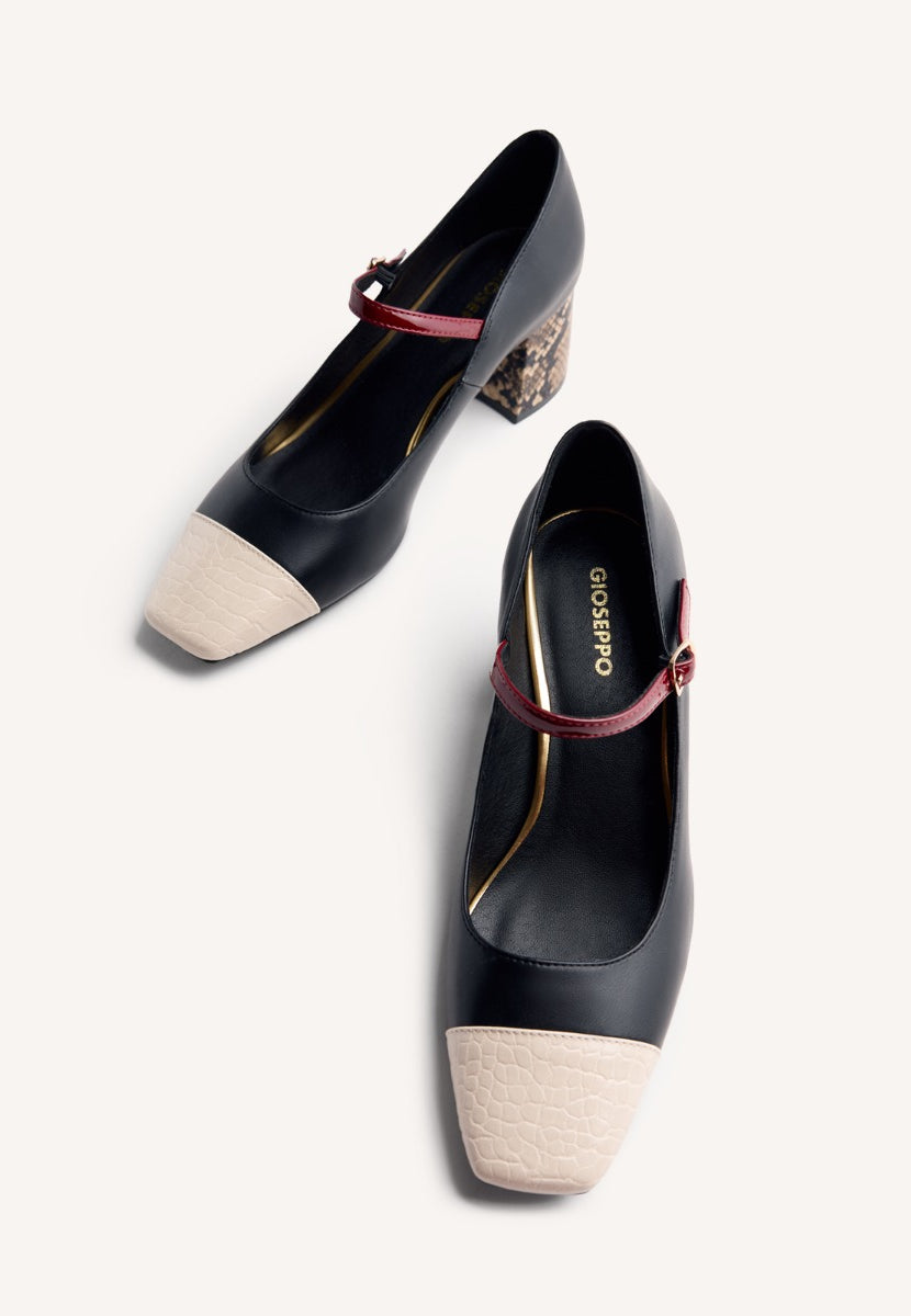 ZAPATOS MARY-JANE CONTRASTES OKLEE