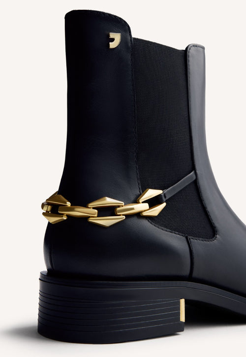 BOTINES CHELSEA PIEL CADENA REESE
