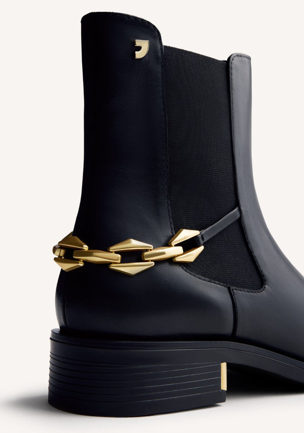 BOTINES CHELSEA PIEL CADENA REESE