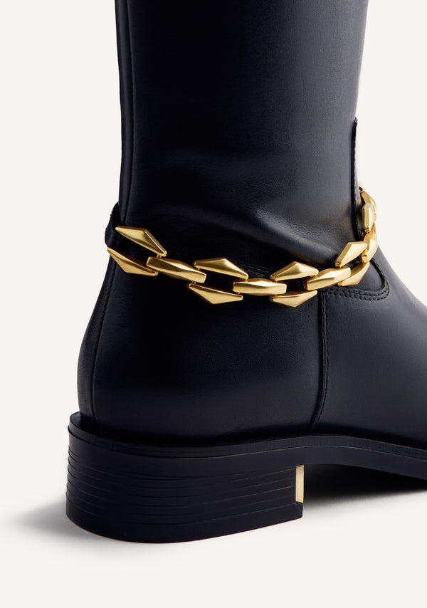 BOTAS PIEL CADENA AGRAM