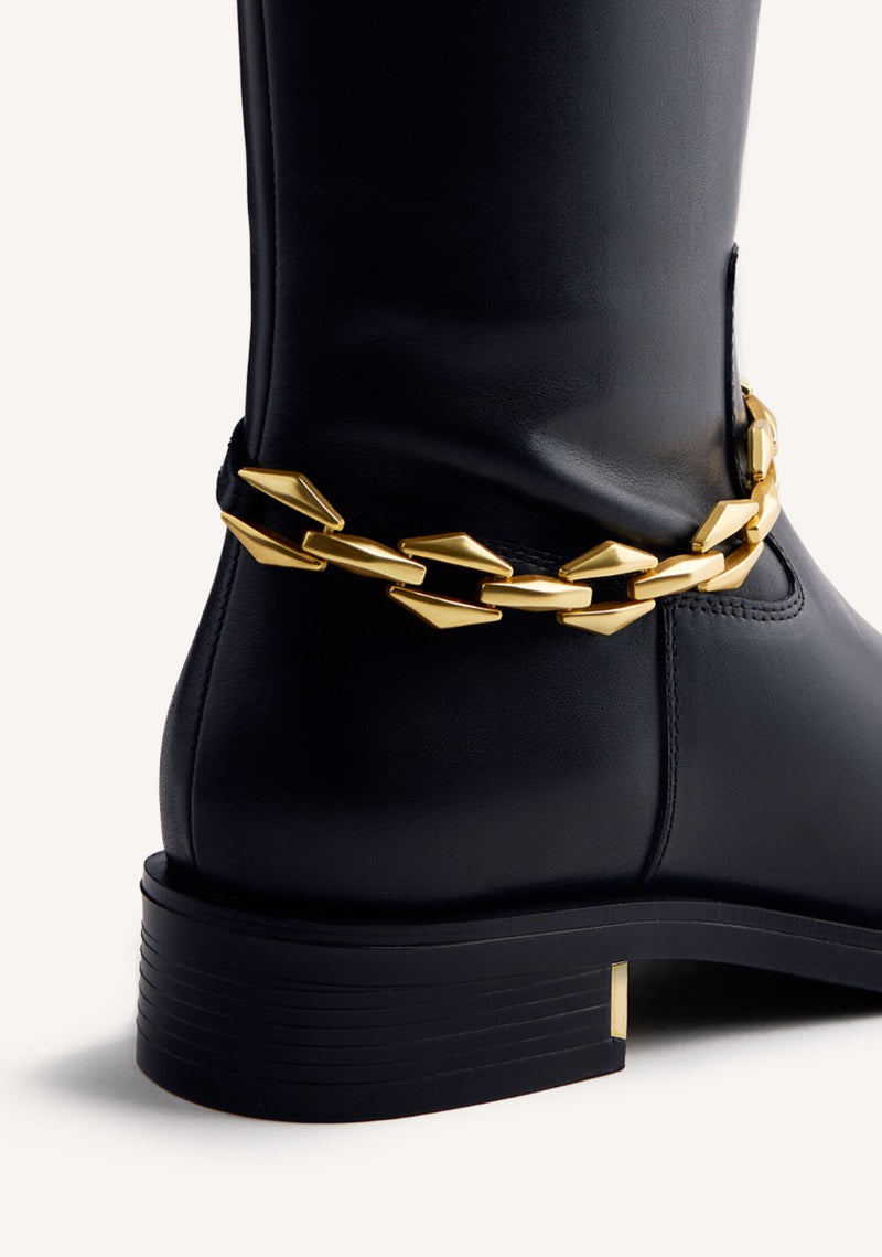 BOTAS PIEL CADENA AGRAM