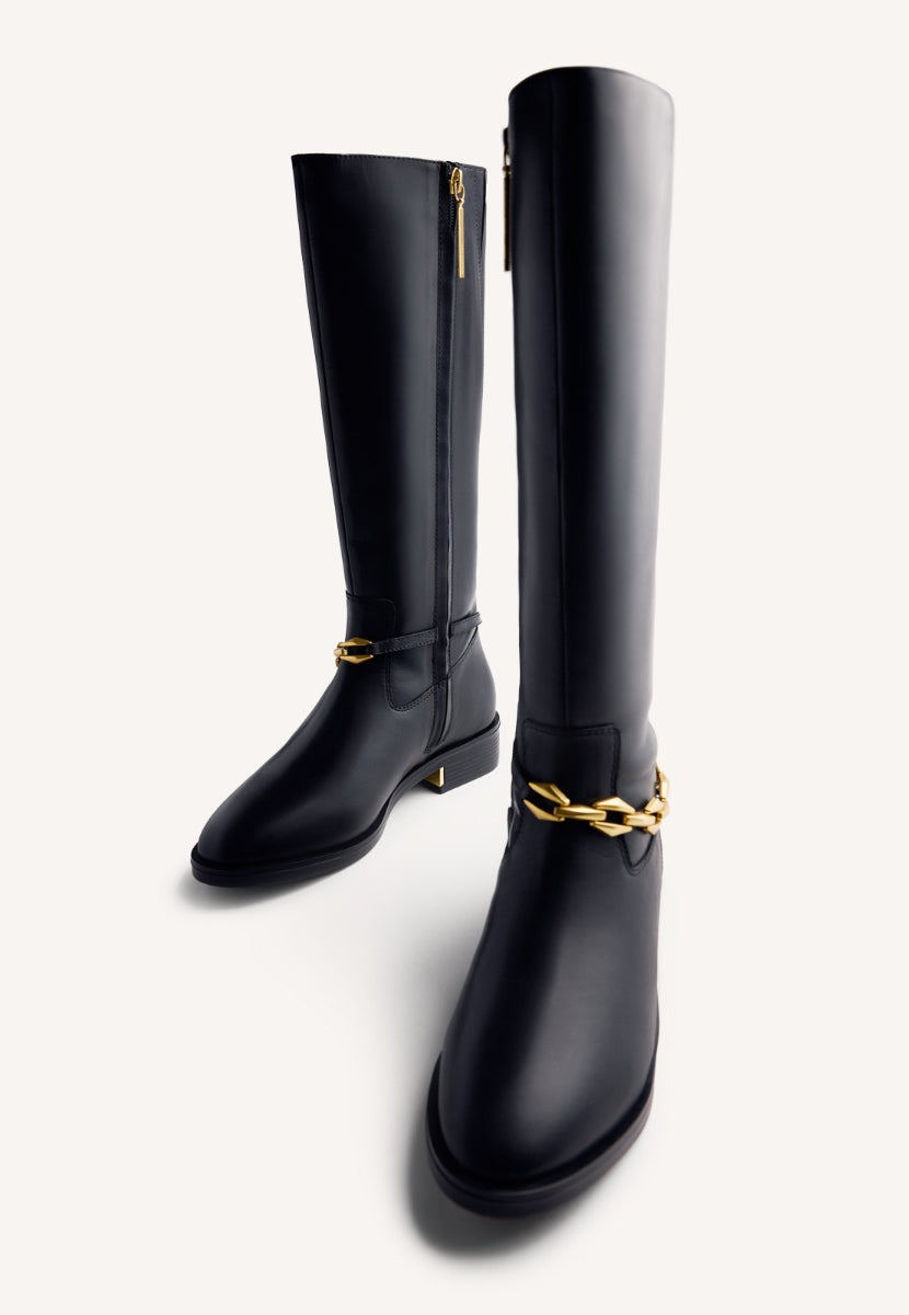BOTAS PIEL CADENA AGRAM