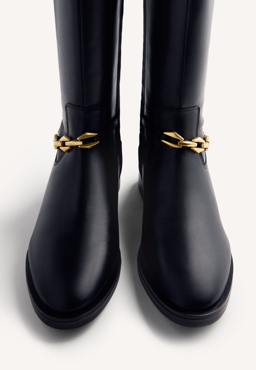 BOTAS PIEL CADENA AGRAM