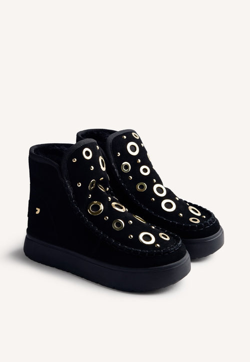 AUSTRALIAN LEATHER BOOTS EYELETS UTIKA