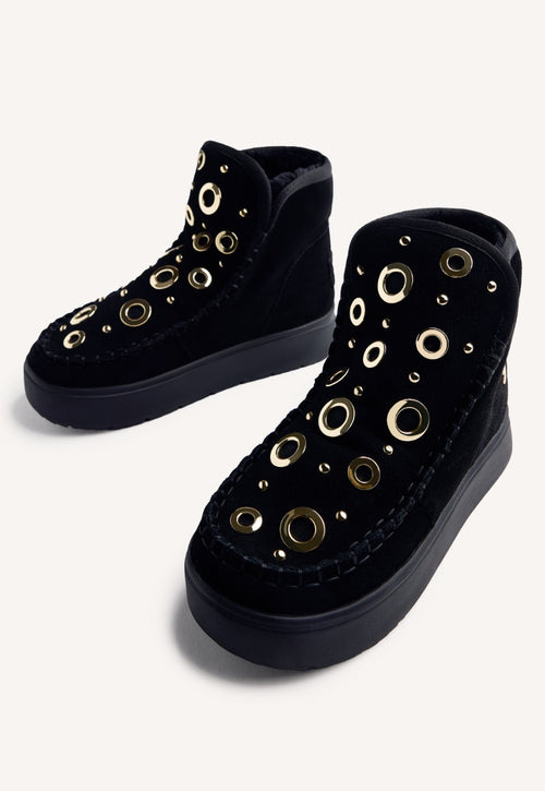 AUSTRALIAN LEATHER BOOTS EYELETS UTIKA
