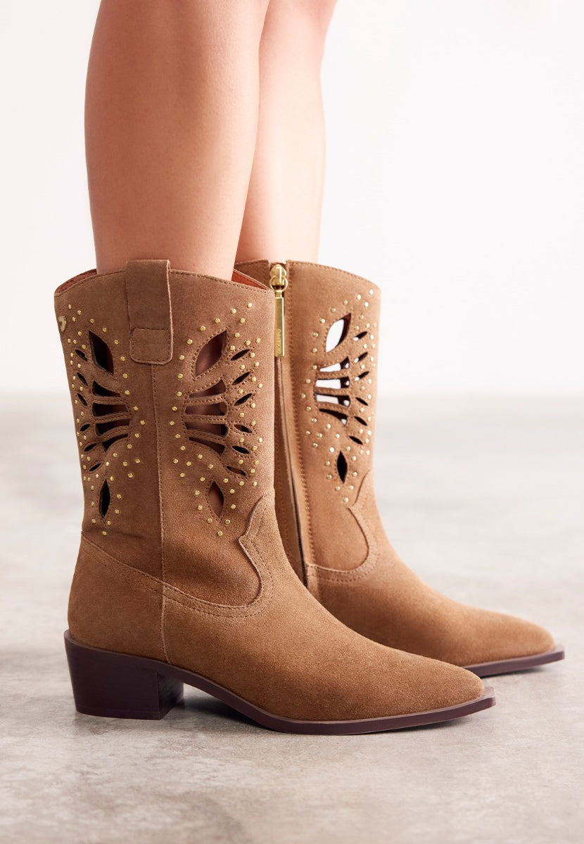 BOTAS COWBOY PIEL MILTONA
