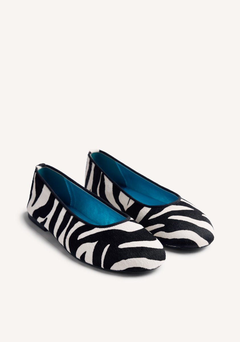 BALLERINA PELLE STAMPA ANIMALE CHOKIO