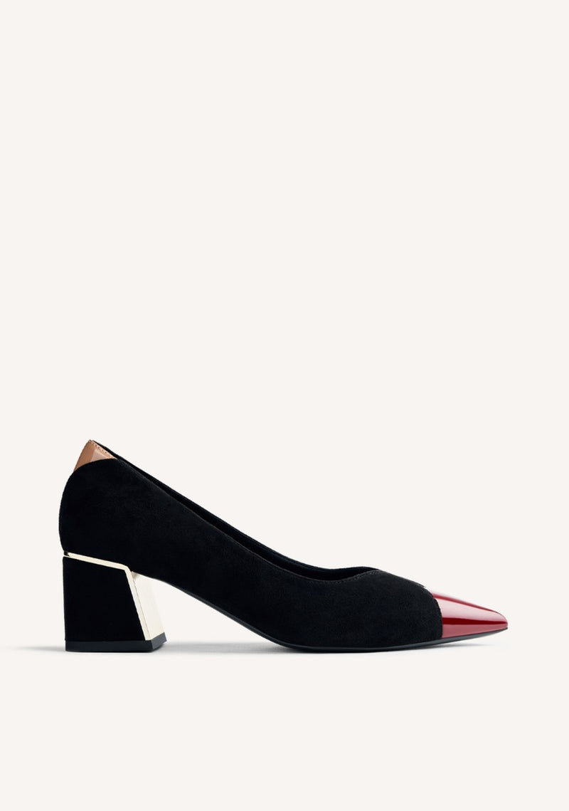 ZAPATOS TACÓN CONTRASTES CORCORAN