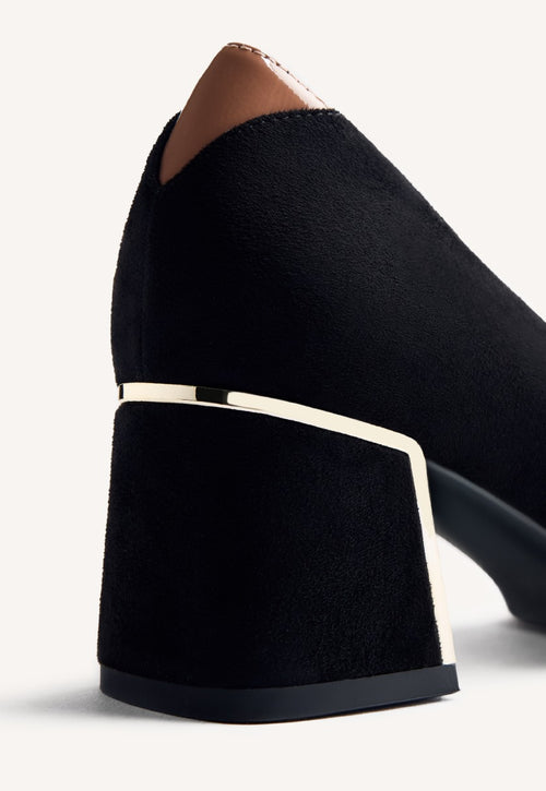 CONTRASTS HEELED SHOES CORCORAN