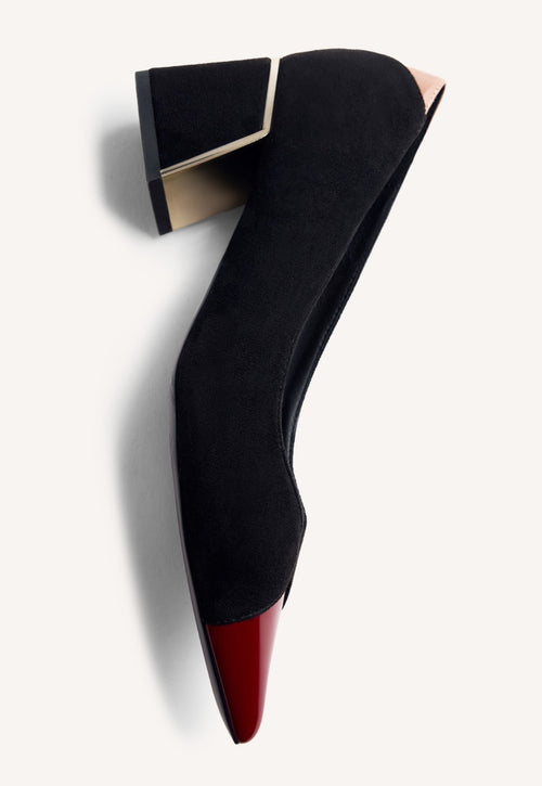 CONTRASTS HEELED SHOES CORCORAN