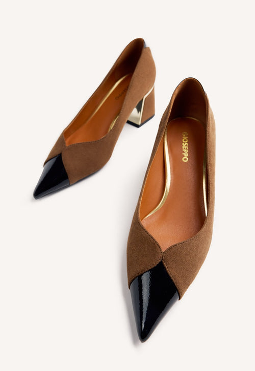 CONTRASTS HEELED SHOES CORCORAN