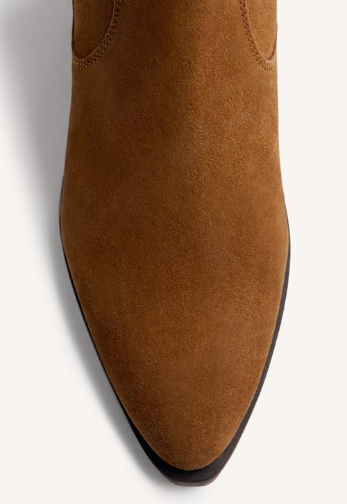 LEATHER FRINGES ANIMAL PRINTBOY BOOTS KASSON