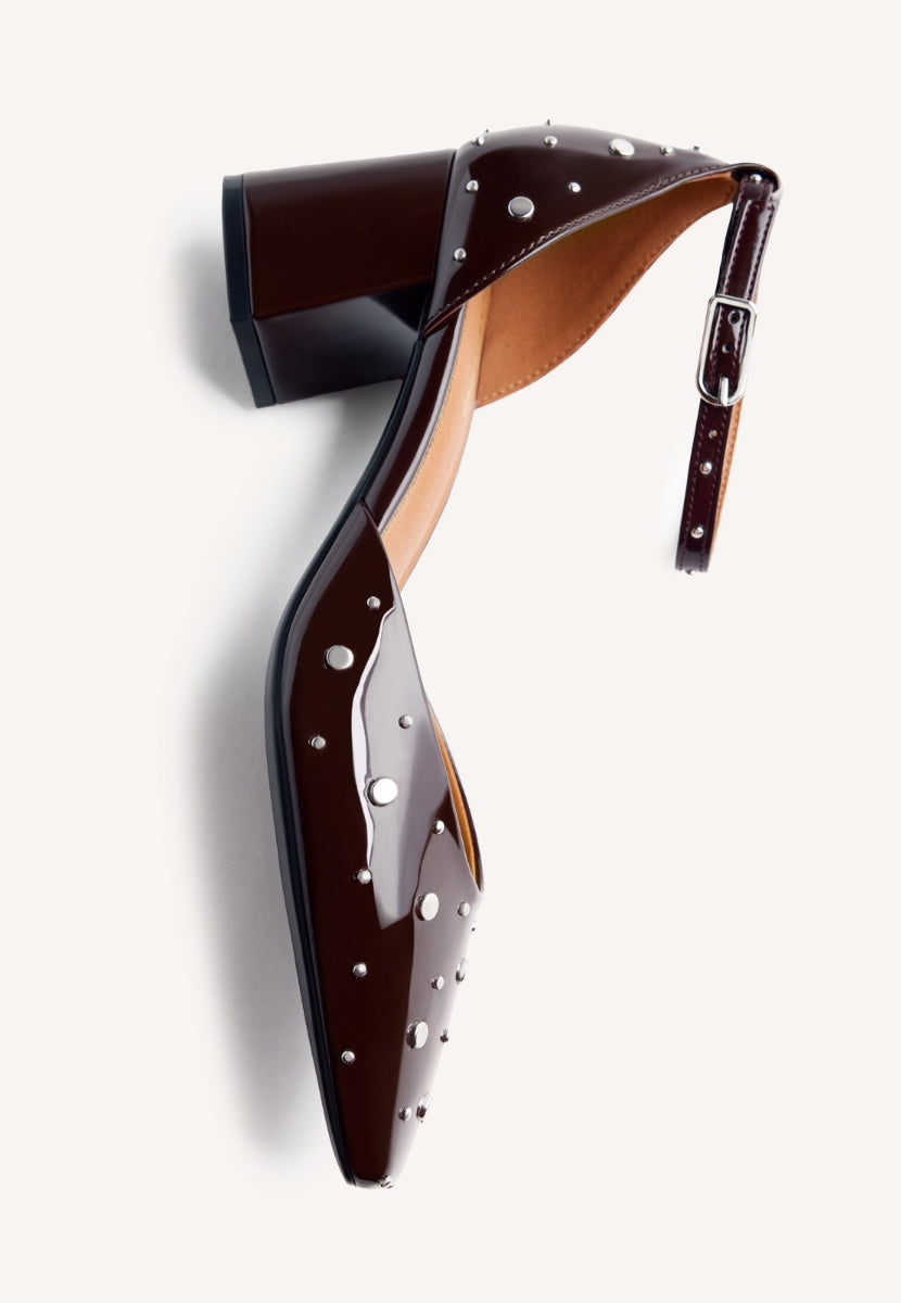 ZAPATOS MARY-JANE EFECTO CHAROL TACHAS KINBRAE