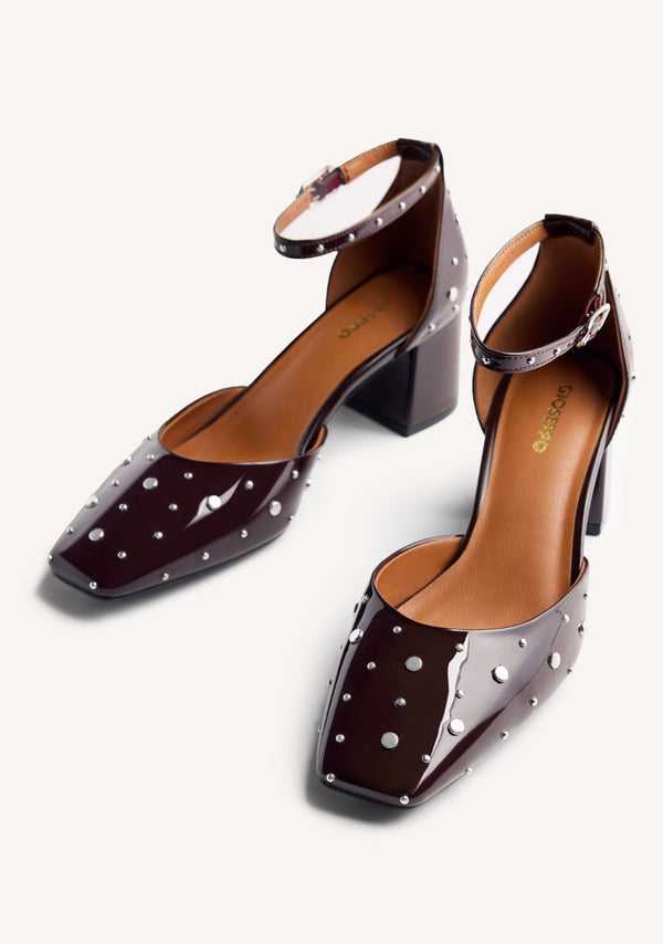 ZAPATOS MARY-JANE EFECTO CHAROL TACHAS KINBRAE
