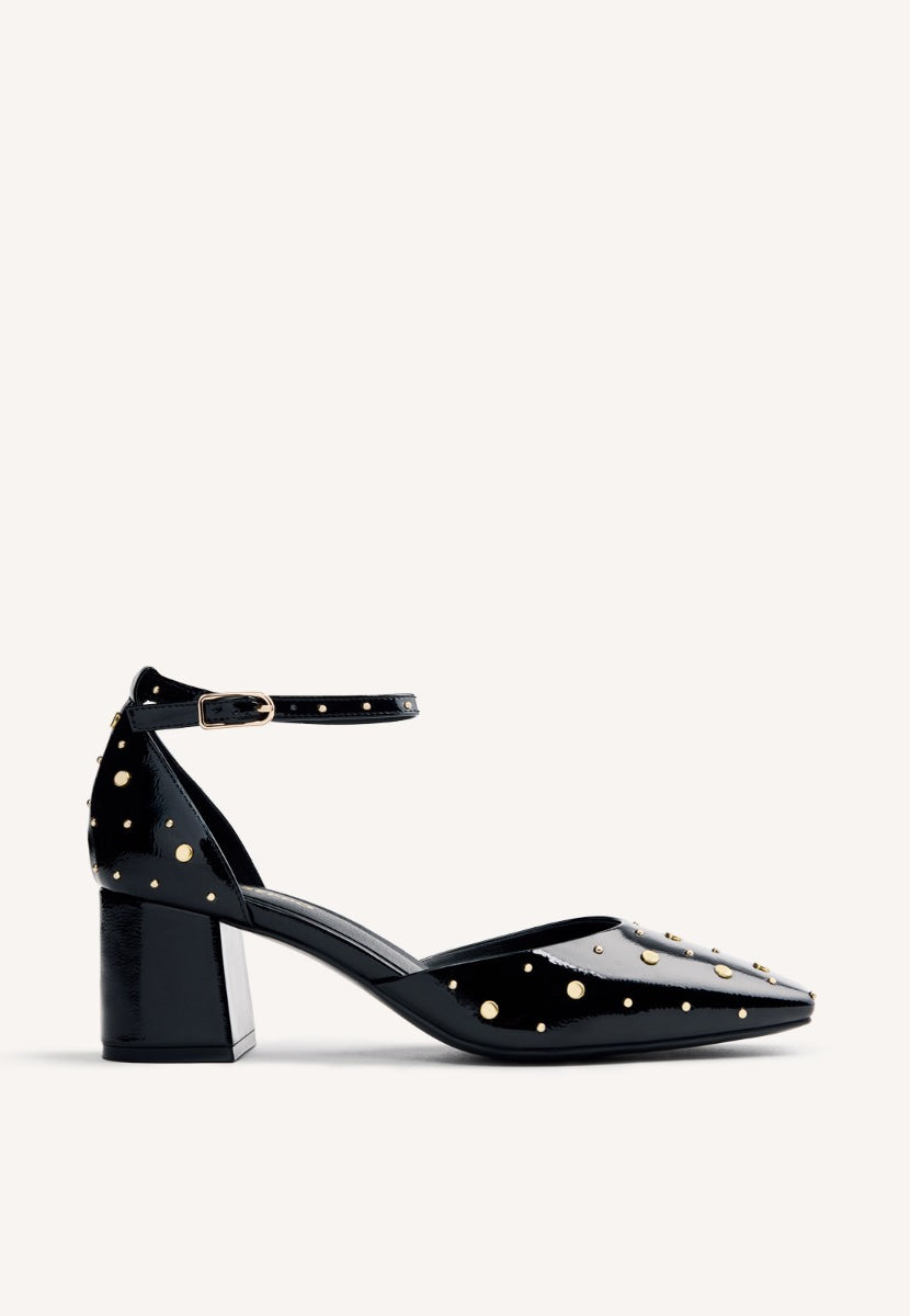 ZAPATOS TACÓN TACHAS KINBRAE
