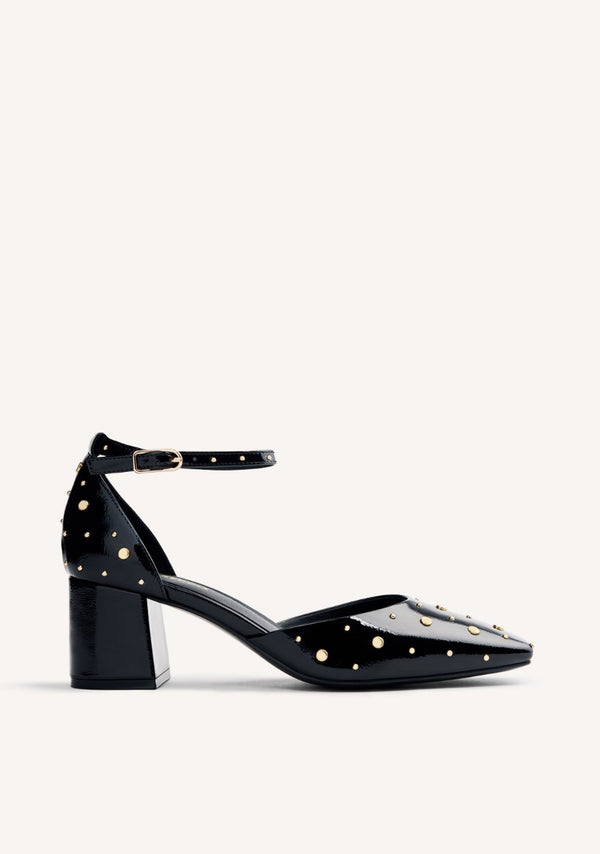ZAPATOS TACÓN TACHAS KINBRAE
