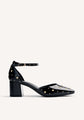 PATENT LEATHER EFFECT STUDDED MARY-JANES KINBRAE