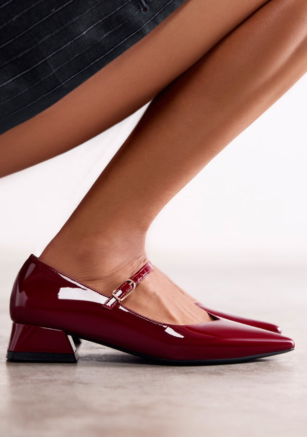 ZAPATOS TACÓN EFECTO CHAROL WISHAW